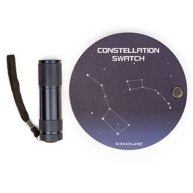 Constellation Swatch & UV Flashlight by Kikkerland