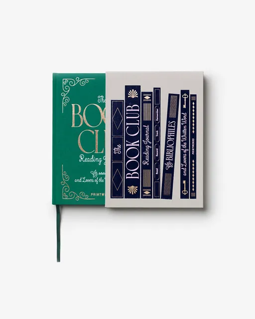 The Book Club Reading Journal by Printworks