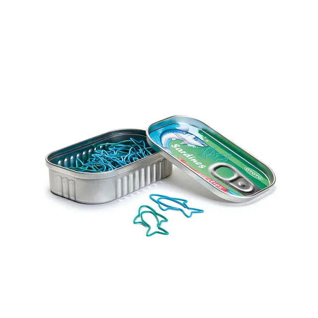 Sardine Paper Clips by OTOTO