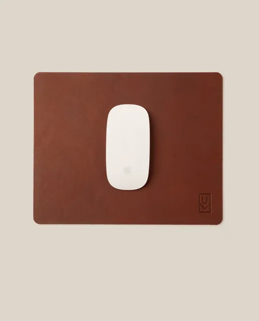 Leather Mousepad by Ugmonk