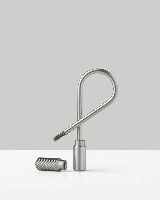 Closed Helix Keyring by Craighill