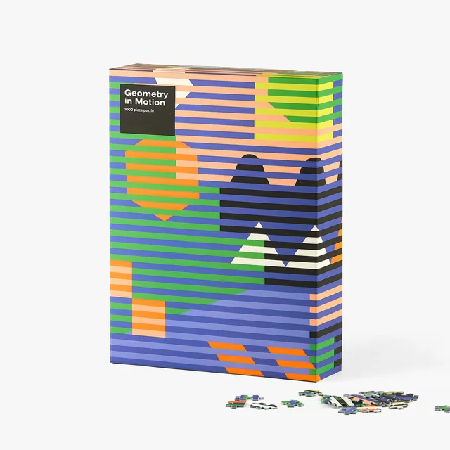 Geometry in Motion Puzzle by Areaware
