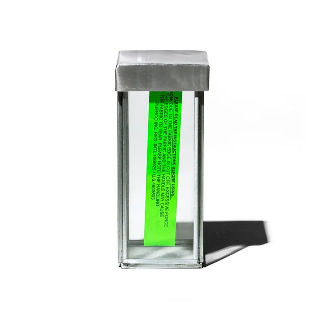 Recycled-Lid Glass Pen Stand by Puebco