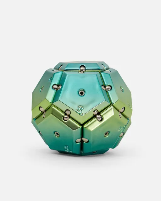 Chrome Geode Sphere by Speks