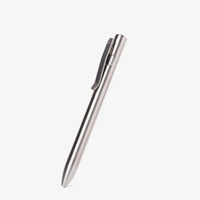 Titanium Clip Action Pen by Tactile Turn