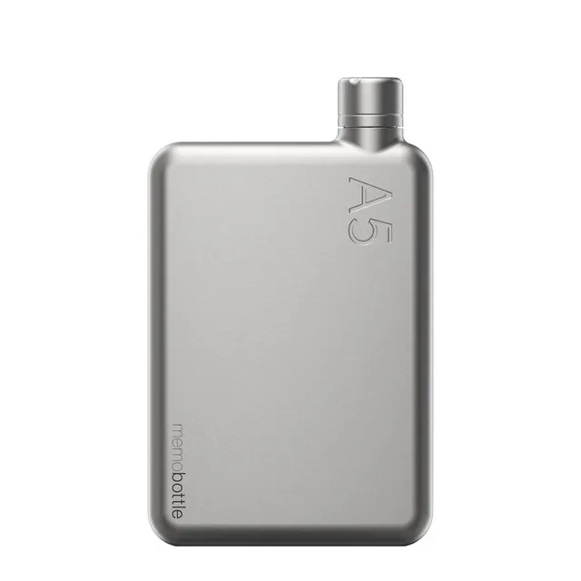 A5 Stainless Steel Memobottle by Memobottle