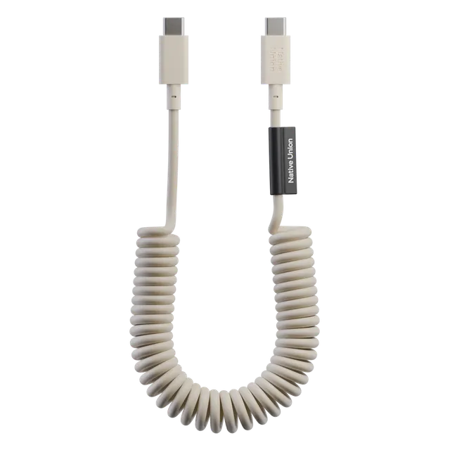 POP Coiled USB-C Cable by Native Union