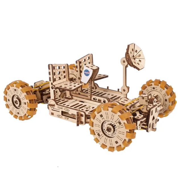 NASA Lunar Rover Model Kit by Ugears