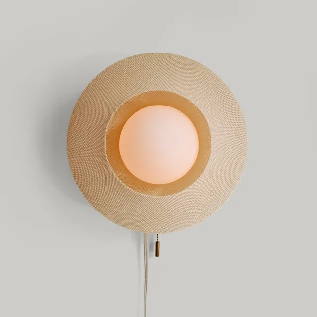 Helios Plug-In Sconce by Wooj