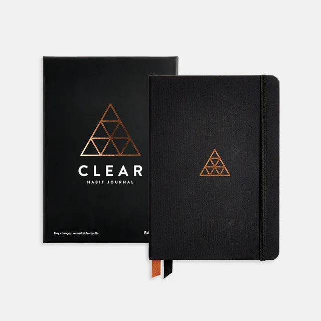 Clear Habit Journal by Baronfig