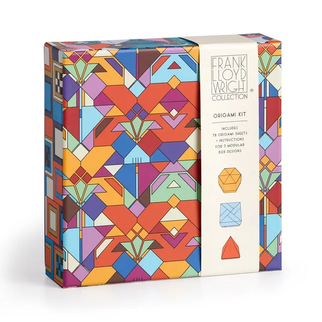 Frank Lloyd Wright Origami Kit by Galison