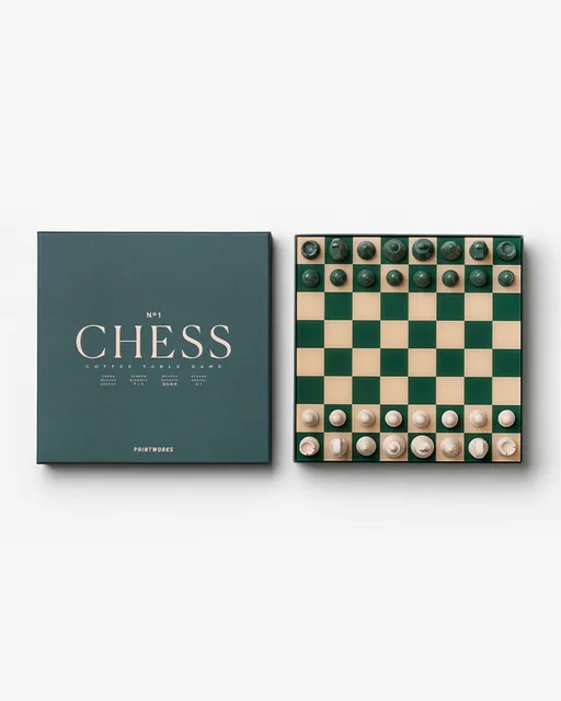 Classic Chess Green by Printworks