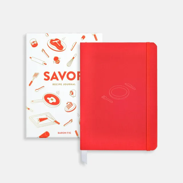 Savor Recipe Journal by Baronfig