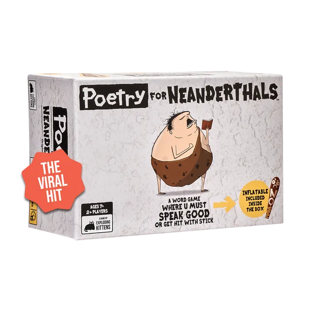 Poetry for Neanderthals by Exploding Kittens