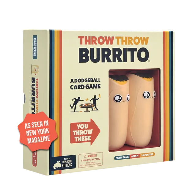 Throw Throw Burrito by Exploding Kittens